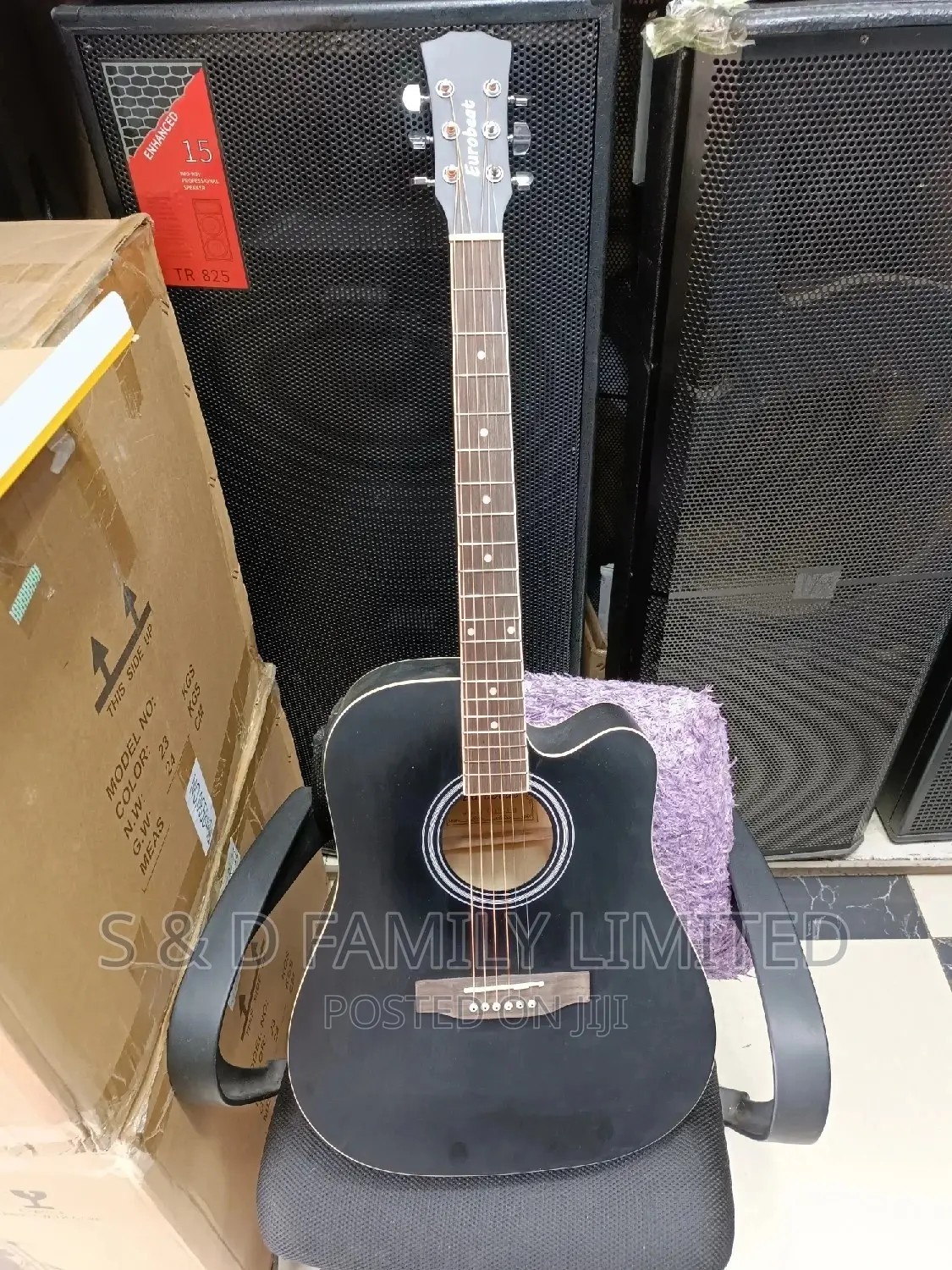 Eurobeat Semi Accoustic Guitar