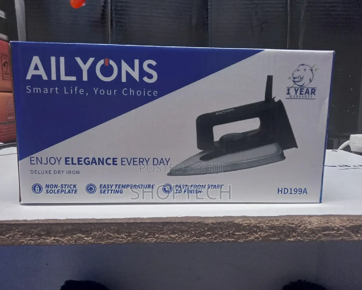 Ailyons Philips HD199A Dry Iron Box