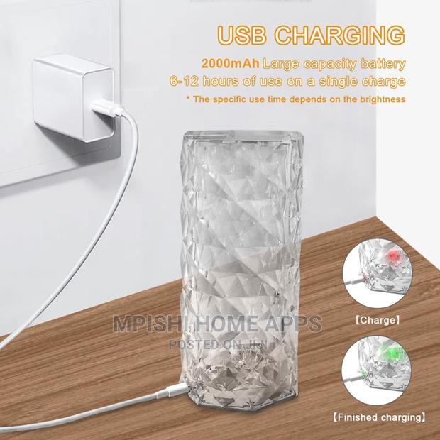3 in 1 Crystal Table Lamp - thumbnail 4