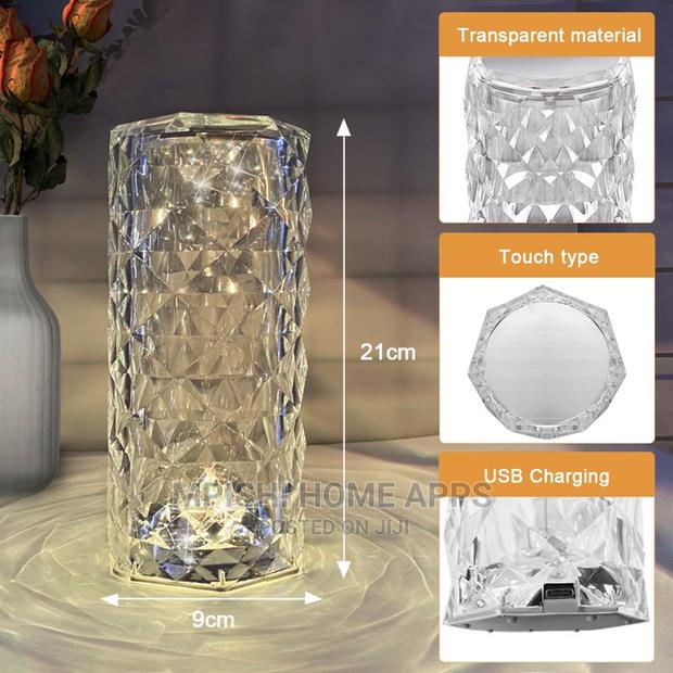 3 in 1 Crystal Table Lamp - thumbnail 3