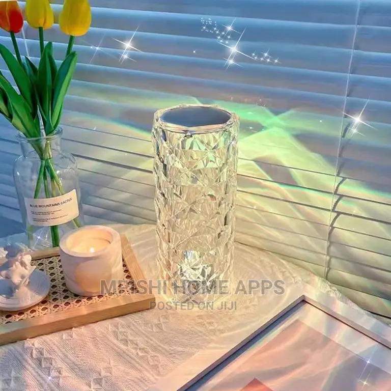 3 in 1 Crystal Table Lamp