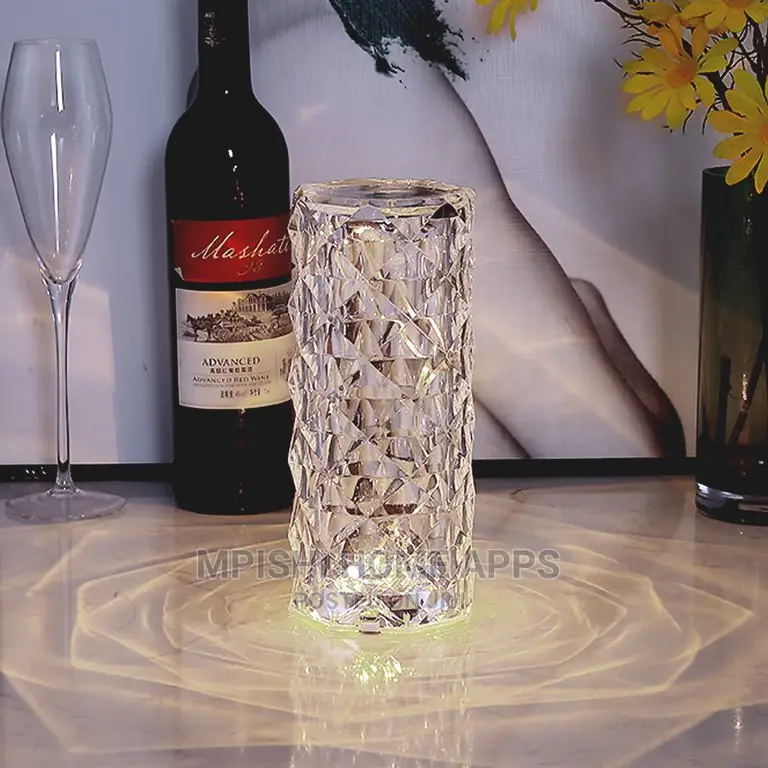 3 in 1 Crystal Table Lamp