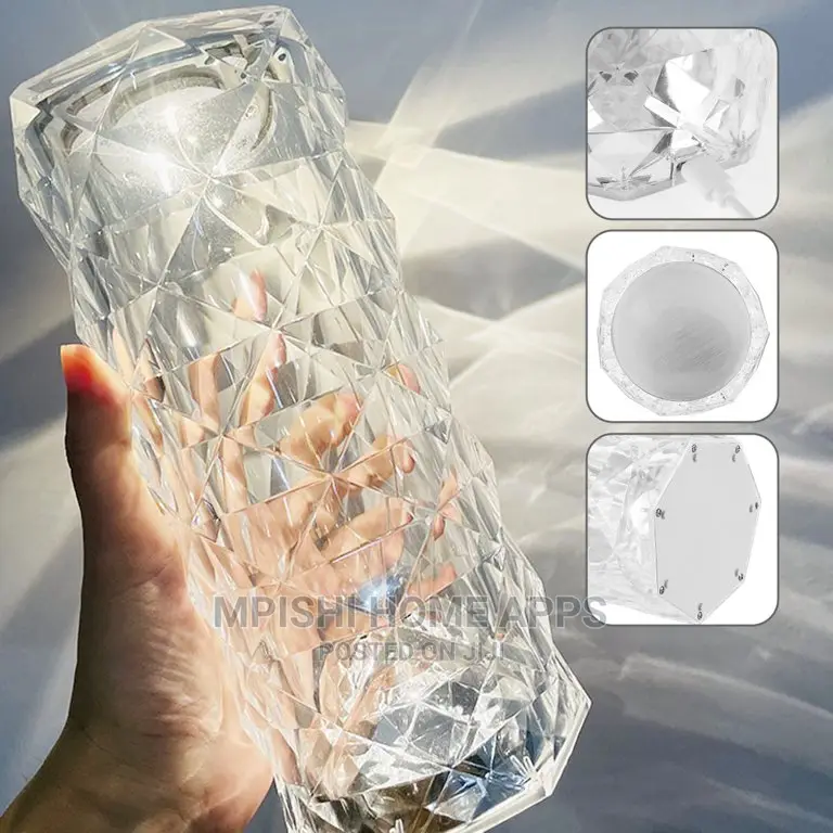 3 in 1 Crystal Table Lamp