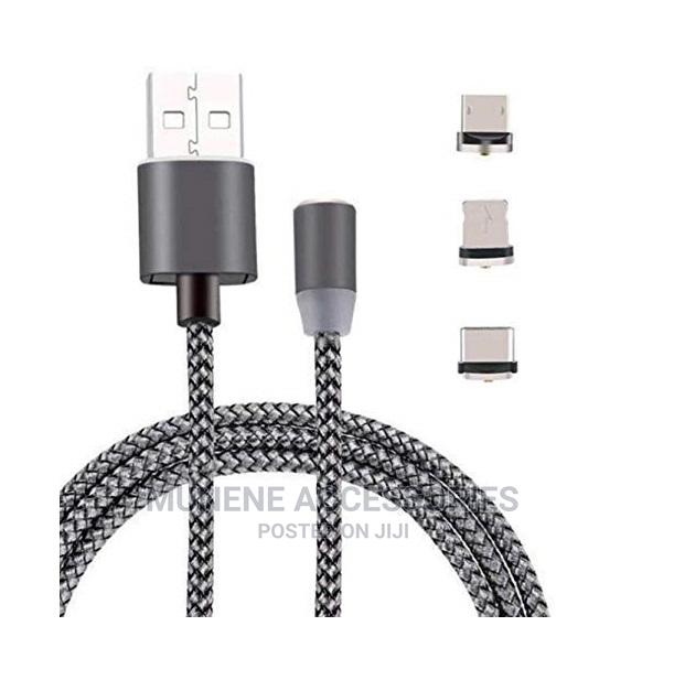 3-In-1 Magnetic Usb Fast Charging Cable Charger TYPE C IOS - thumbnail 2