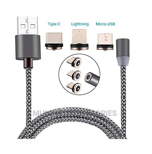 3-In-1 Magnetic Usb Fast Charging Cable Charger TYPE C IOS - thumbnail 3