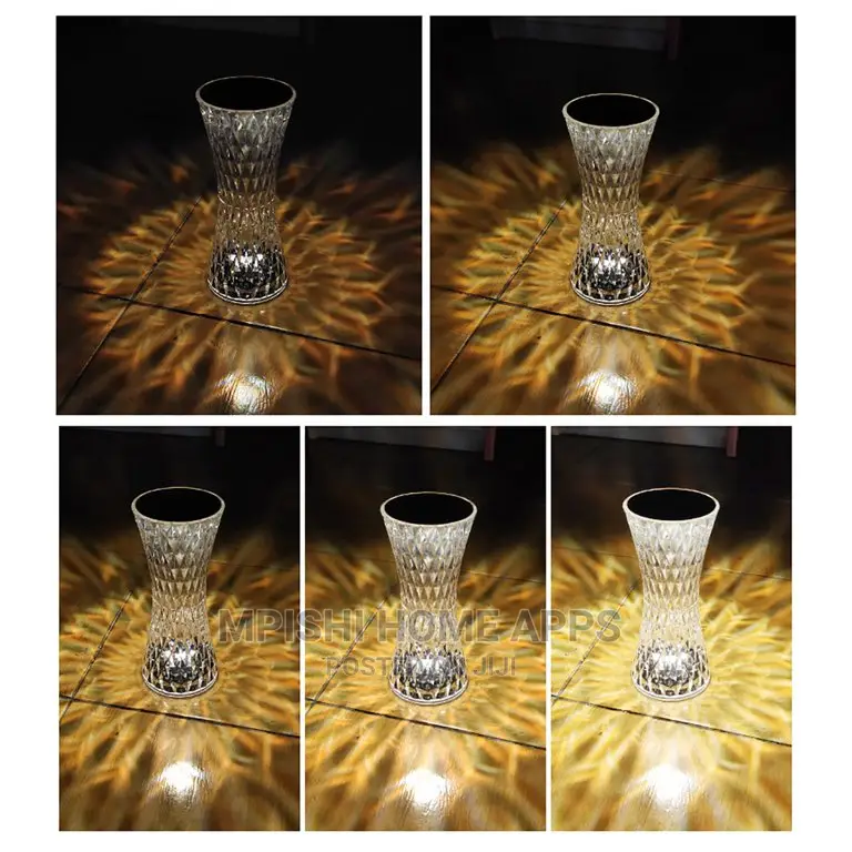 LED Crystal Table Lamp