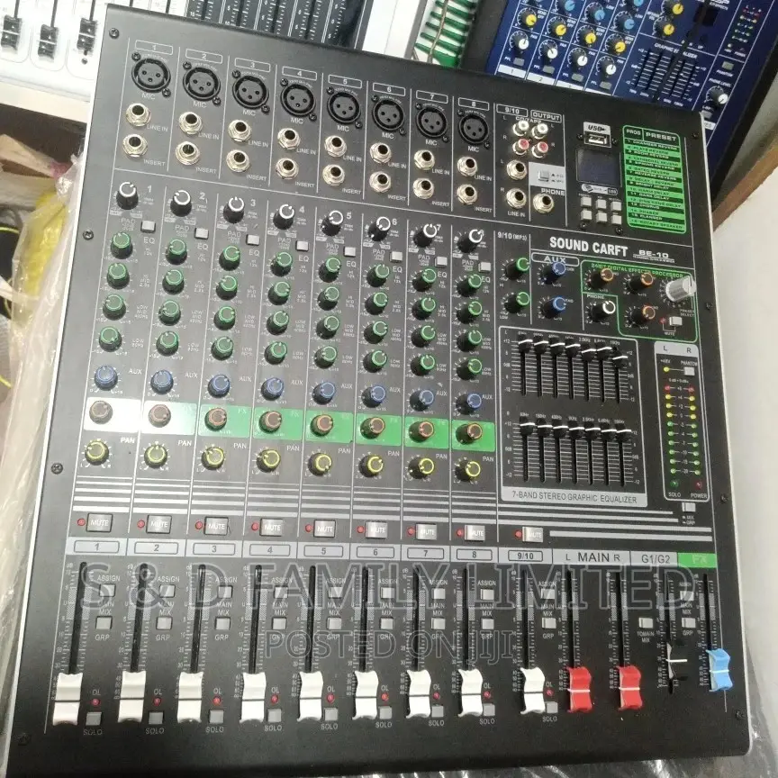 Soundcraft BE 10 Plain Mixer