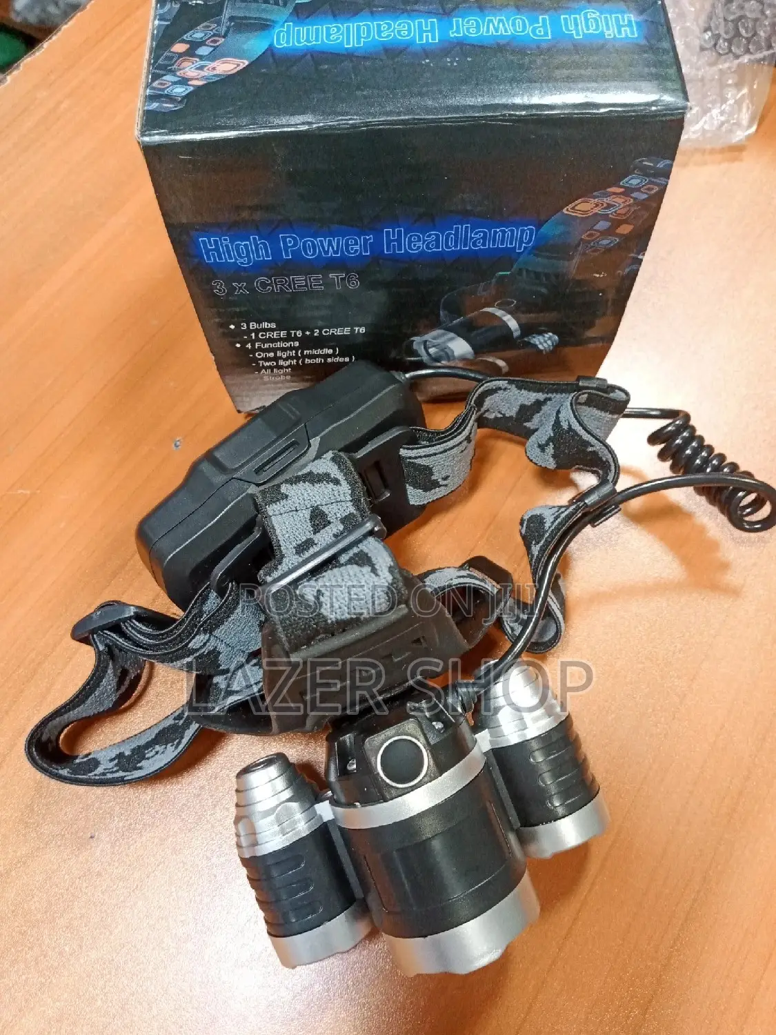 High Power Head Torch