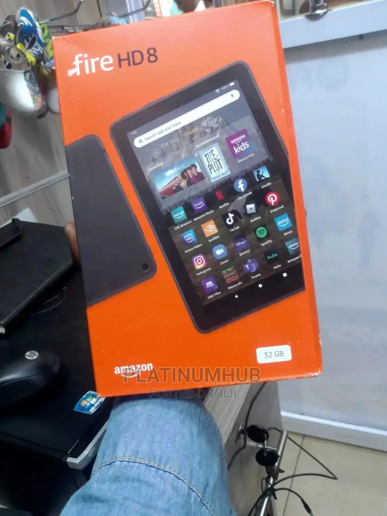 New Amazon Fire HD 8 (12 gen) 32 GB Black