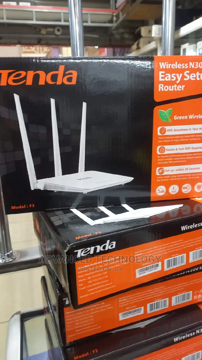 Tenda Router N300 F3