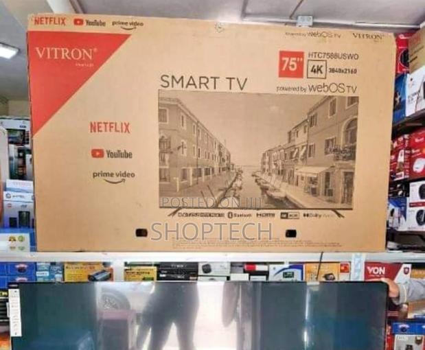 Vitron 75" UHD 2023 Android Tv With Magic Remote - main view