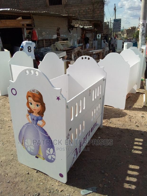 Morden MDF Baby Cots 4 by 2 Fitts - thumbnail 2