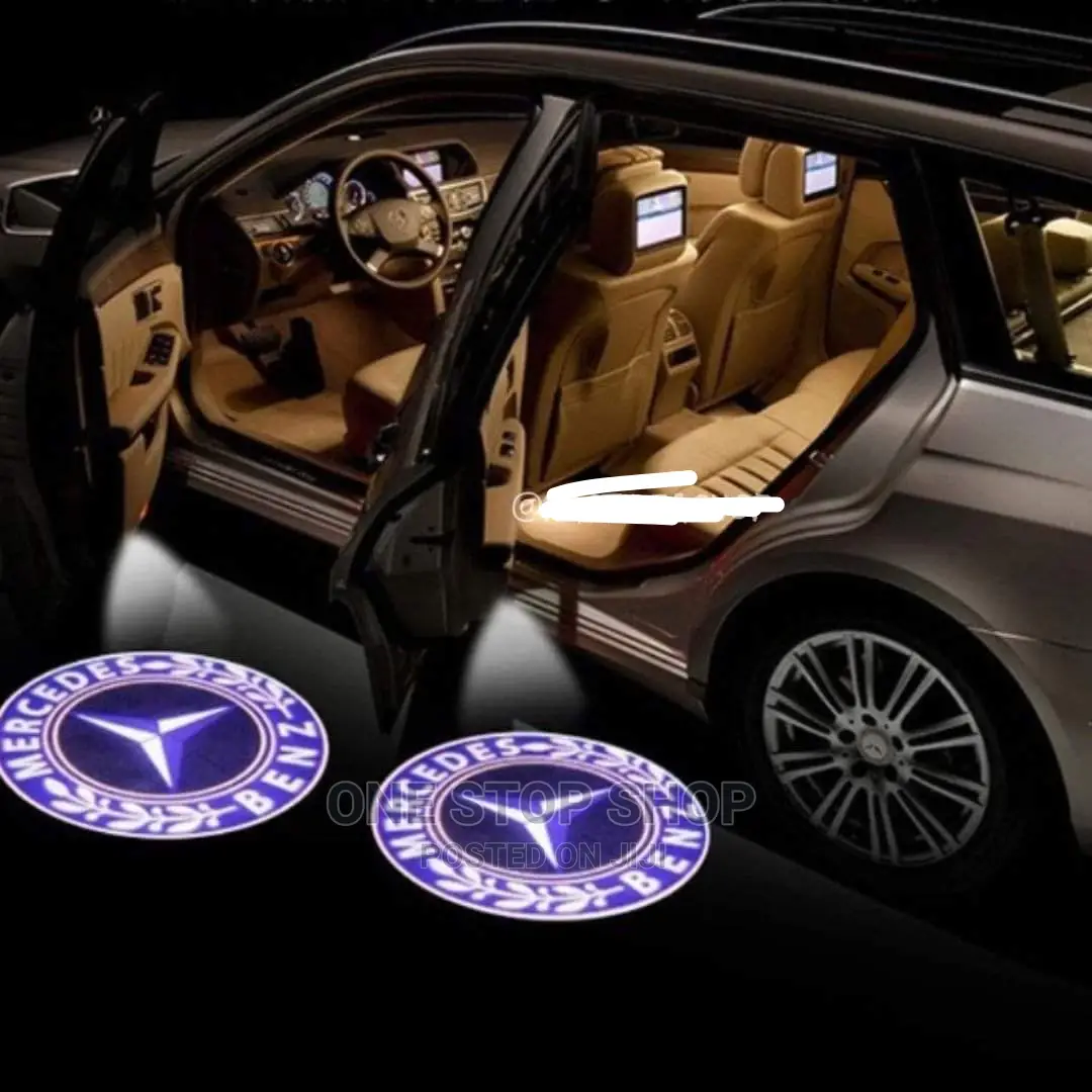 Mercedes Door Open Projector Lights (Battery Powered)