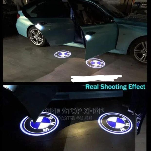 2pcs Battery Powered BMW Door Welcome Projector Lights