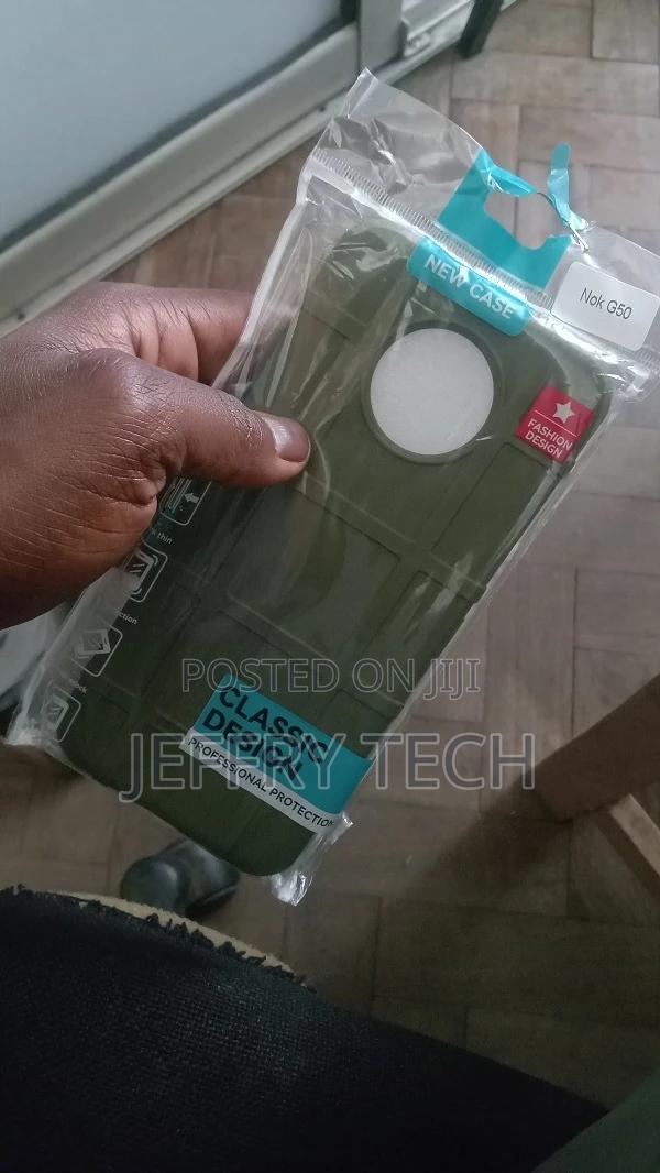 Nokia G50 5G Case Heavy Duty Armor Shockproof Phone Cover + - thumbnail 3