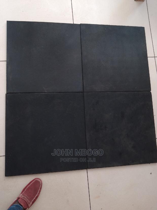 Gym Rubber Tiles 500mmx 500mm