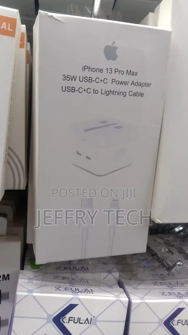 35W Dual USB-C Wall Charger, PD 3.0 35W Foldable USB Plug Ip