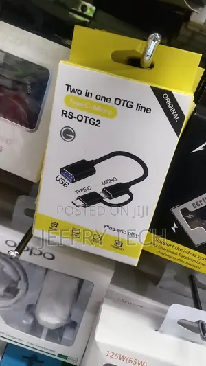 2 in 1 OTG Adapter Cable Micro USB + USB C to USB 3.0 Female
