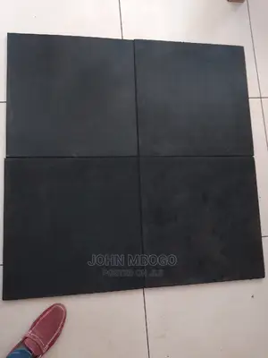 Gym Rubber Tiles. L 500mm W 500mm