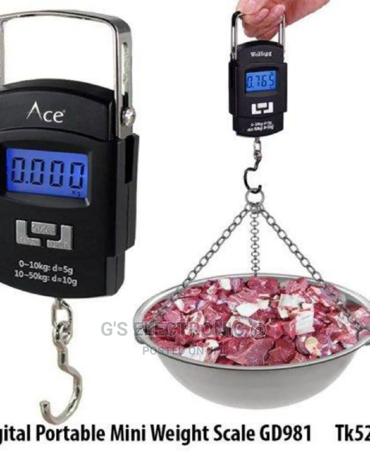 The 50kg Portable Weighing Scale