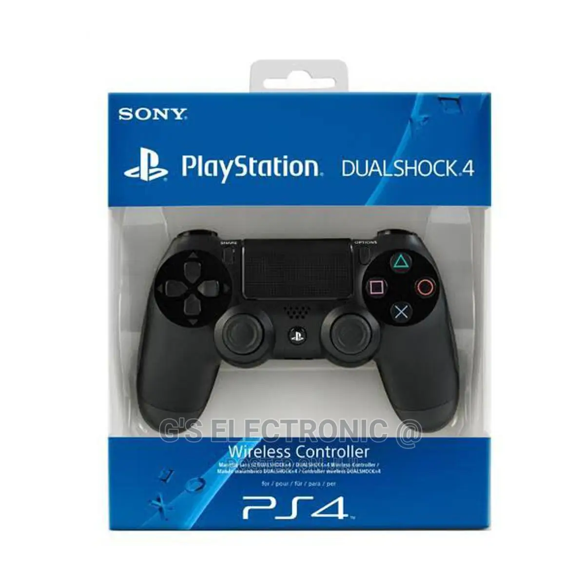 The Sony Dual Shock Wireless Controller