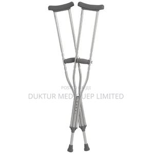 Push Button Axillary Crutch For Tall Adults, Adjustable - thumbnail 2