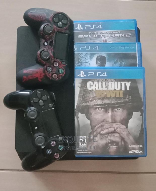 Playstation 4 Slim(500 Gb) - thumbnail 4