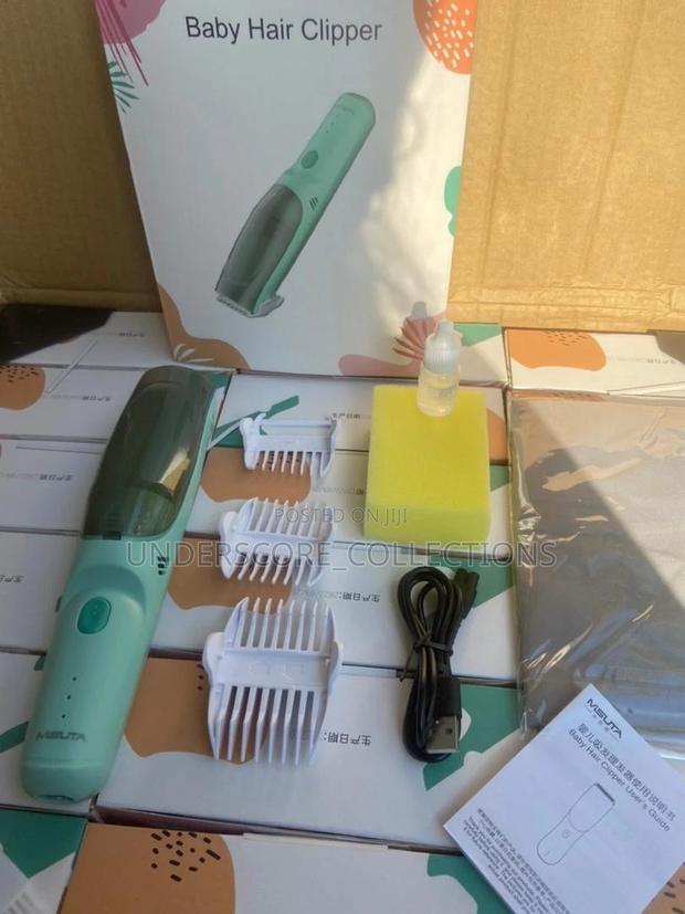 Low Noise Automatic Hair Suction Baby Hair Trimmer - main view