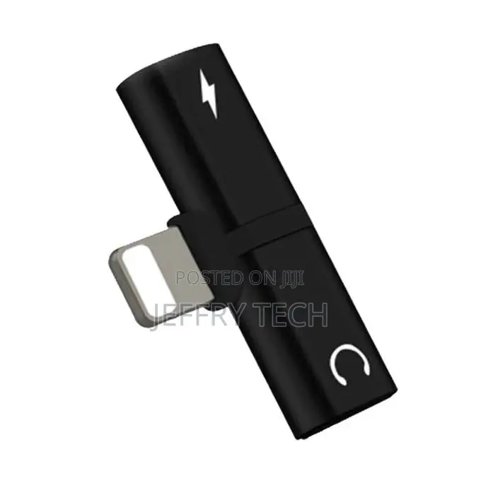 2 in 1 8 Pin 5V 1A Listen Call Audio Converter Earphone Ada