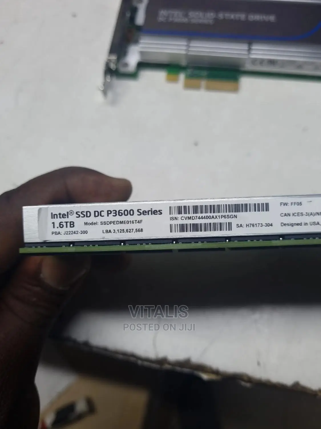 Intel Pcie SSD 1.6tb