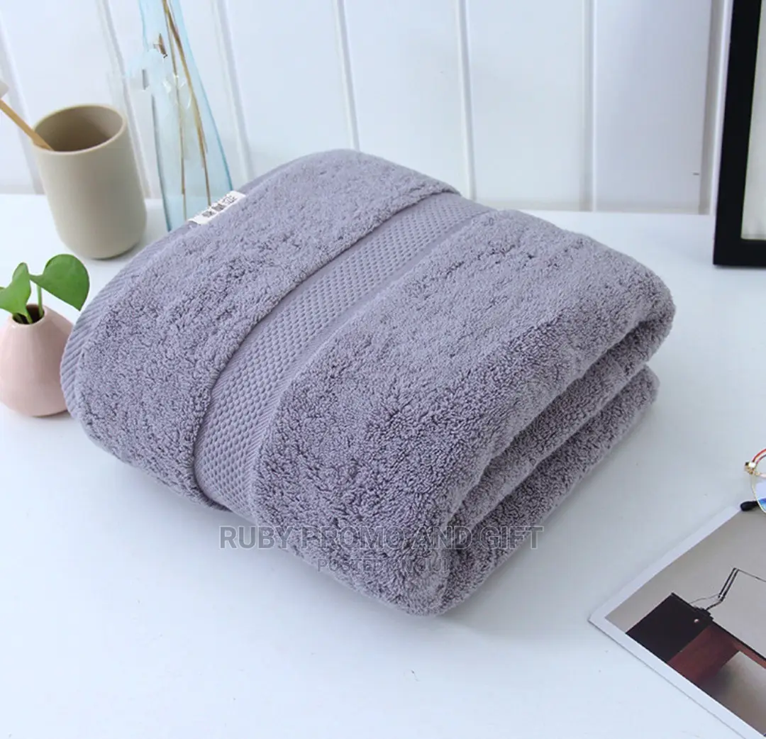 3 Set Grey Bath Towels