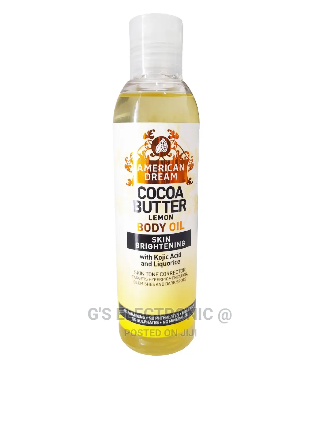 Coccoa Butter Lemon Body Oil