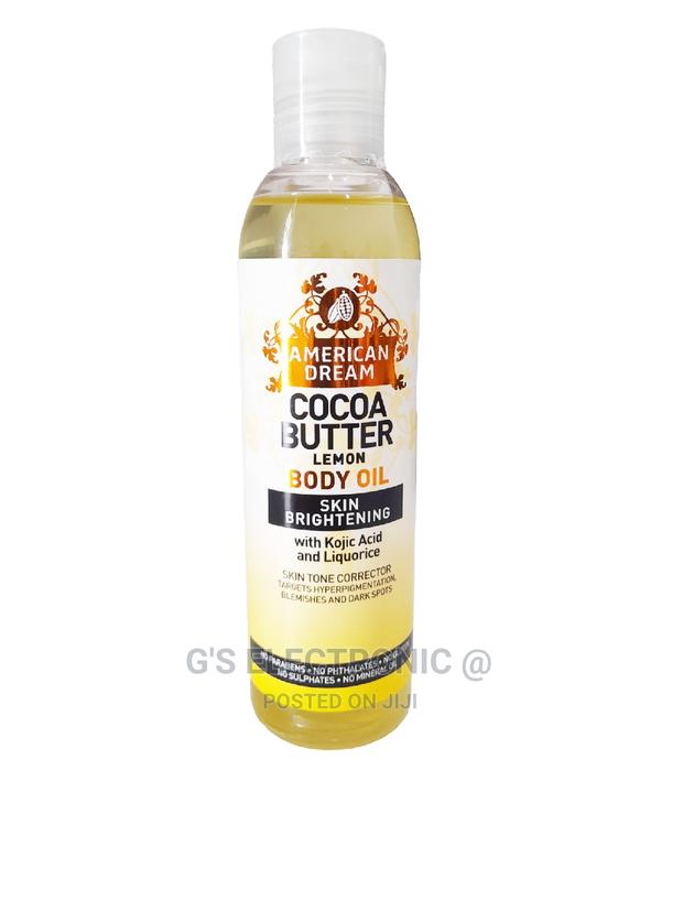 Coccoa Butter Lemon Body Oil