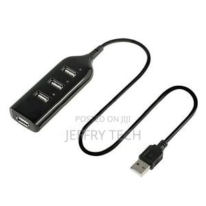 Compact Size Mini 4 Port USB 2.0 High Speed Hub Splitter Ada - thumbnail 2