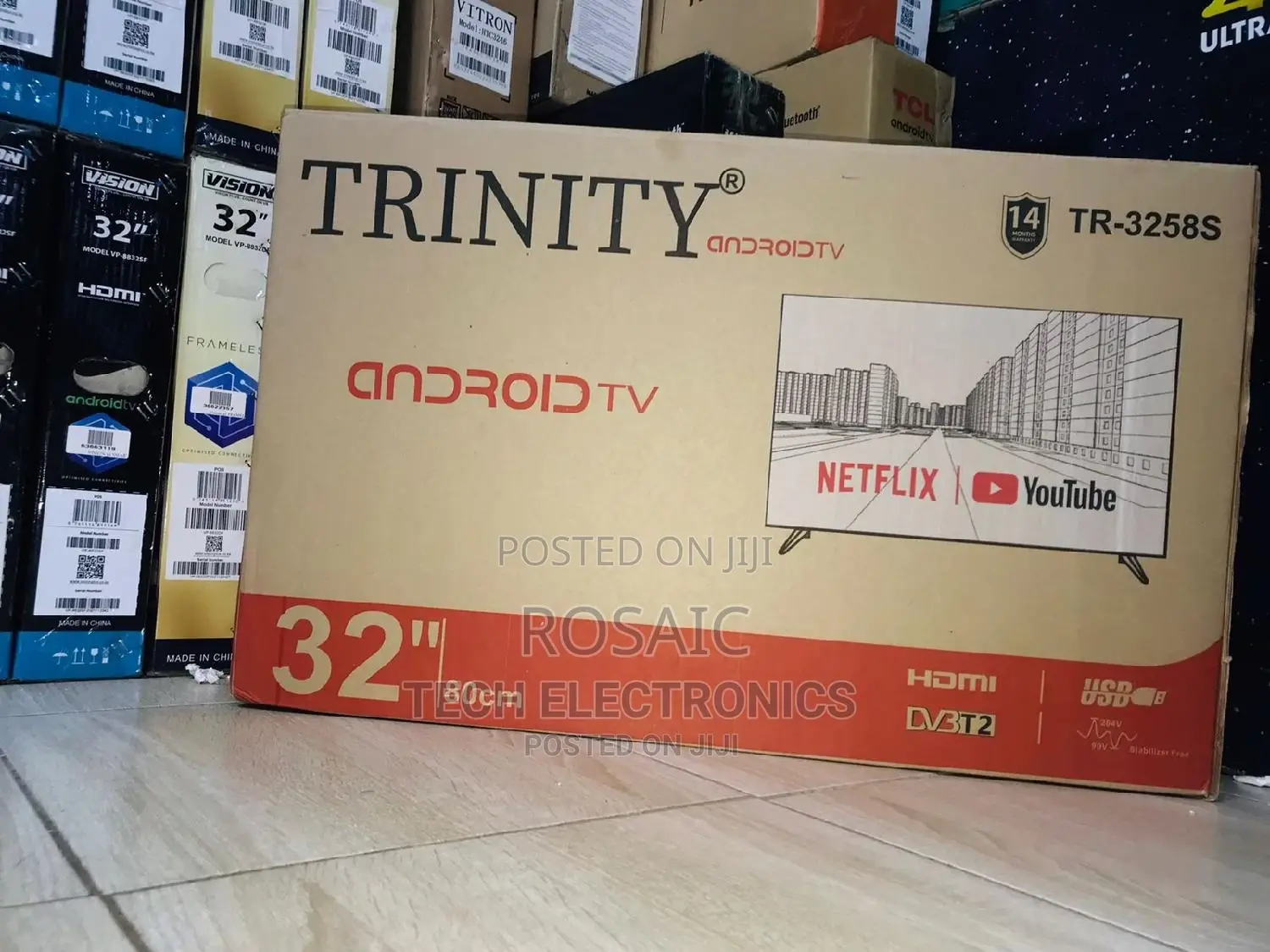 Trinity 32 Inches Smart Android Tv
