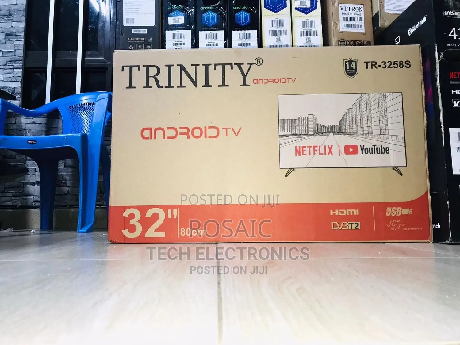 Trinity 32 Inches Smart Android Tv