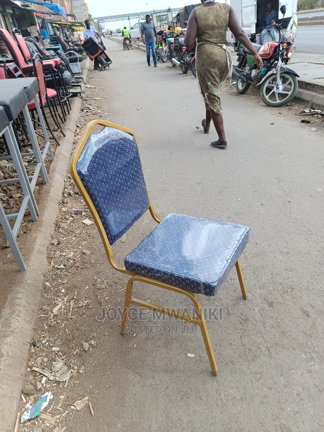Conference Chair With Polythene Cover.
