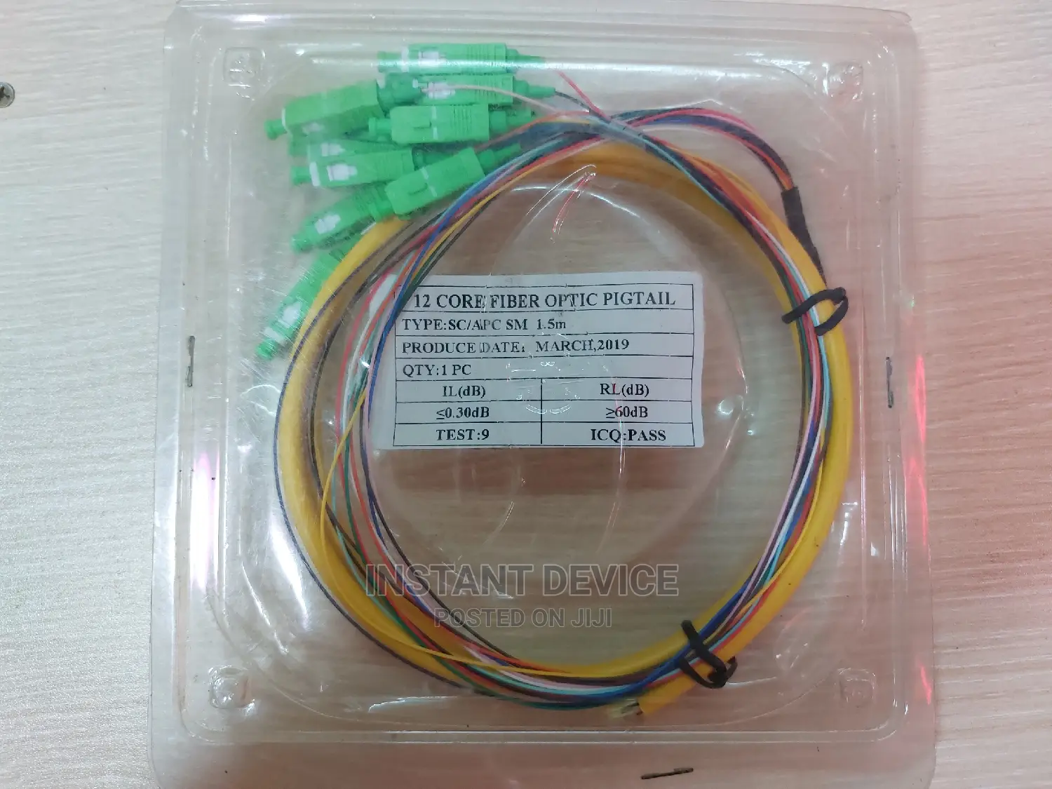 12 Core SC Fiber Optic Pigtail