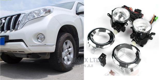 Toyota Prado, J150, Yr2014+ Chrome Finish Fog Lights