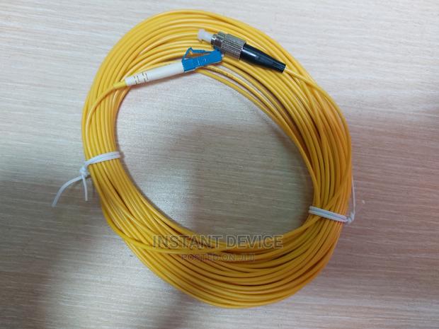 LC to ST Simplex Single Mode Fiber Patchcord