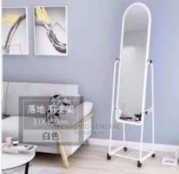 Dressing Mirror With Wheels - thumbnail 4