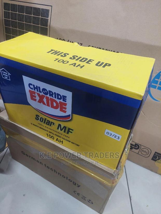 Maintenance Free Chloride Exide Battery 100A - main view