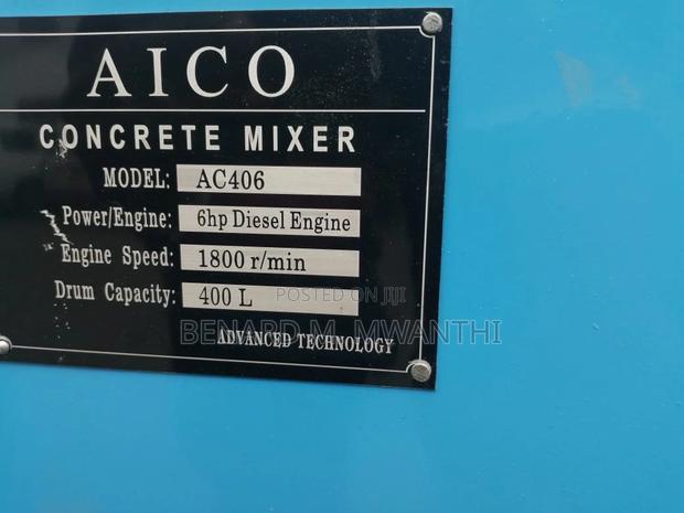 Concrete Mixer - main view