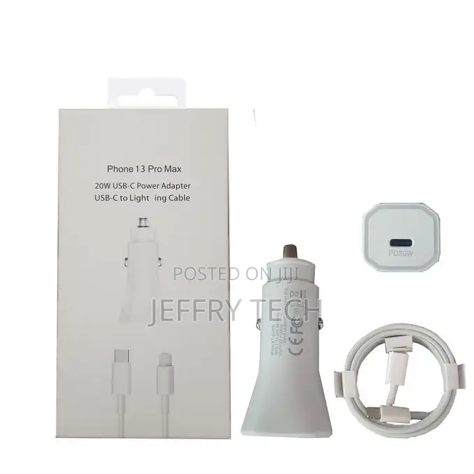 Apple 20W PD Car Charger Adapter Fast Charging for iPhone 13