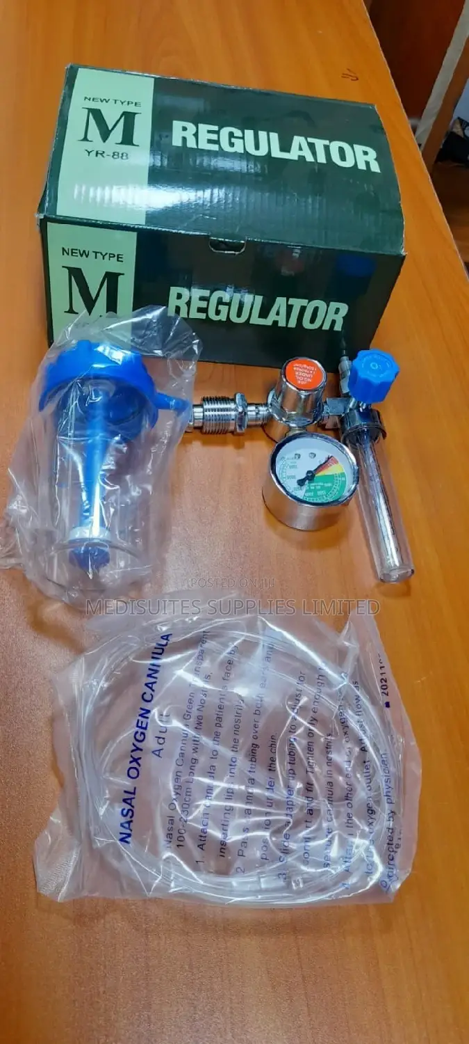 Medical Oxygen Regulator ( Side)