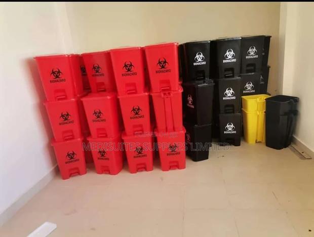 Medical Waste Bins ( Yellow Red Black). - main view