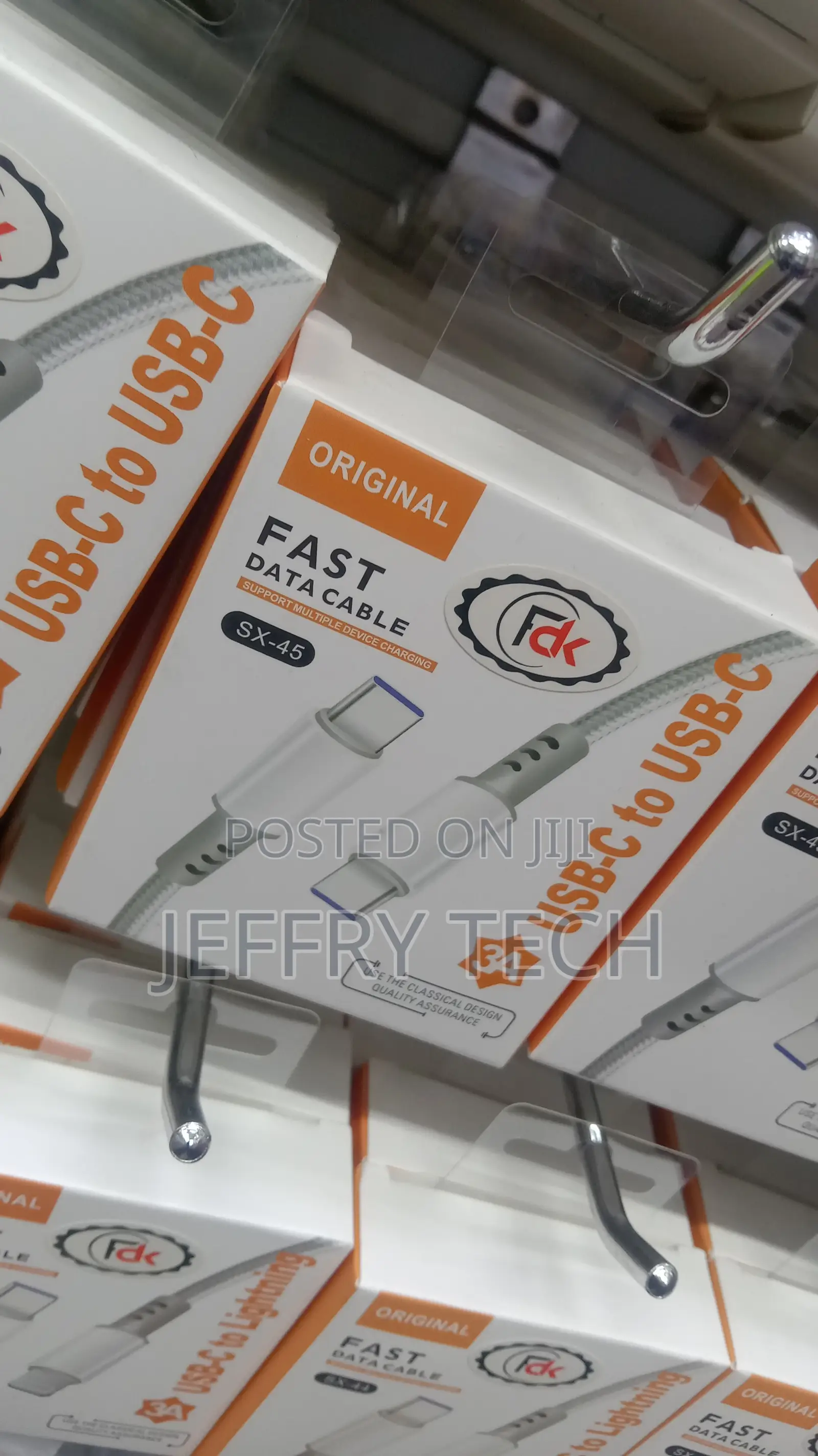 Type-C to Type-C Fast Charging Cable