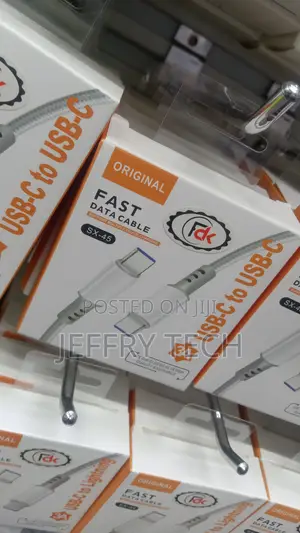 Type-C to Type-C Fast Charging Cable