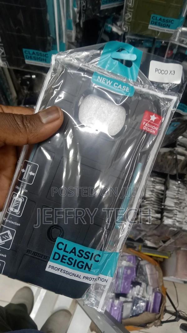 Rugged Armor Case Compatible With Xiaomi Poco X3 - thumbnail 3