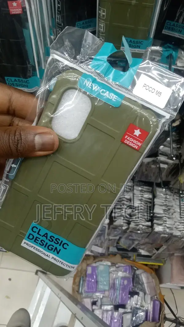Xiaomi Poco M5 Case Luxury Armor Silicone Shockproof Heavy D